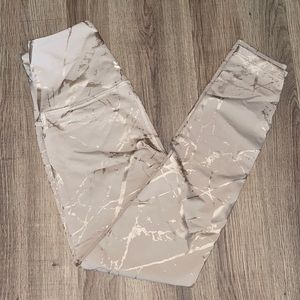 Beyond Yoga Lost Your Marbles Desert Gold Leggings